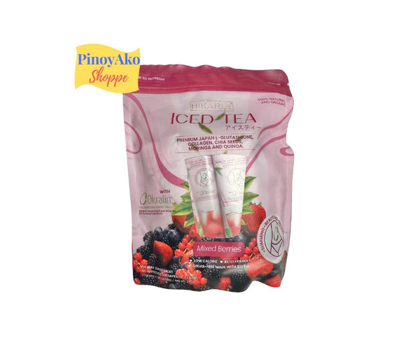 Beauty & U Hikari Iced Tea Mixed Berries 21g x 10 Sachets