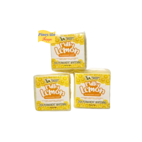 Whamonette SkinCare Milky Lemon 70g (3bars)