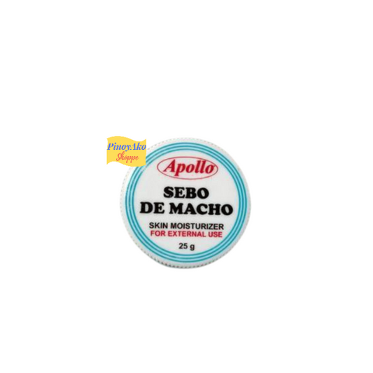 SALE! Apollo Sebo De Macho Skin Moisturizer Scar Removal Cream 25g EXP June2024