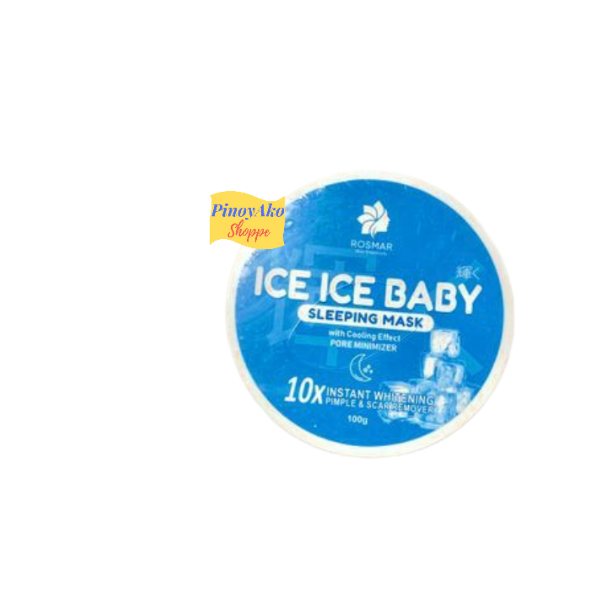 Rosmar Ice Ice Baby Sleeping Mask With Cooling Effect Pore Minimizer 100g