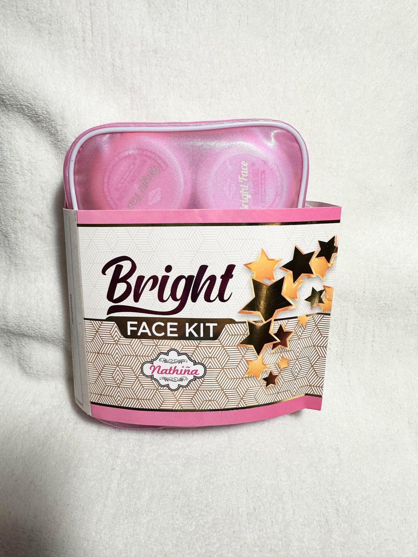 Nathiña Bright Face Kit. Now in pouch bag.
