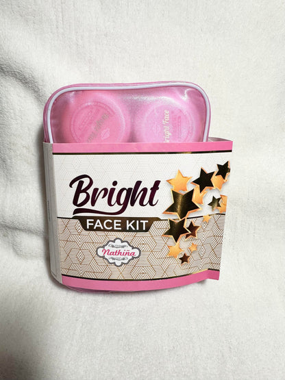Nathiña Bright Face Kit. Now in pouch bag.