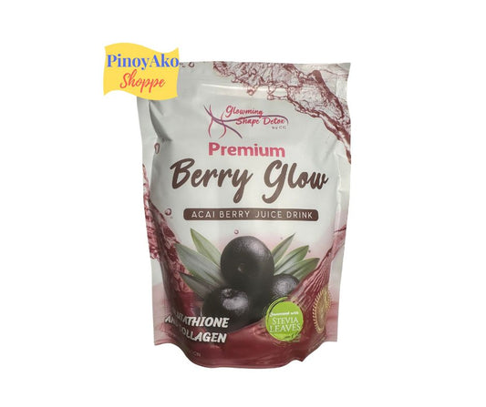 Cris Cosmetics Premium Berry Glow Acai Berry Juice Drink - 20g x 10 Sachets