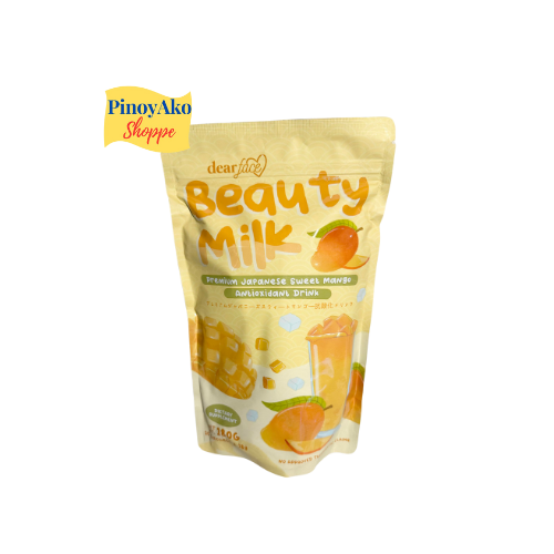 Dear Face Beauty Milk Premium Japanese Sweet Mango Antioxidant Drink 10sachets x 18g