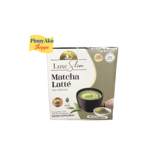Luxe Slim Matcha Latte Juice. 10 sachets