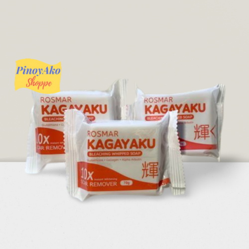 Rosmar Kagayaku Bleaching Whipped Soap 70g 3pcs