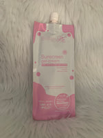 Brilliant Skin Essentials Sunscreen Gel-cream Light-Pink Sachet SPF30 (50g)- Pinkish Cream content