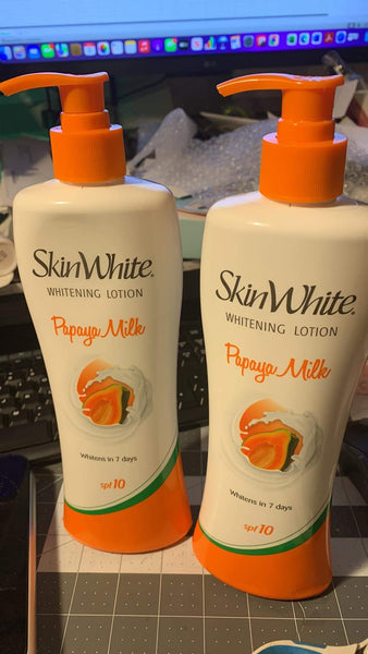 SkinWhite Whitening Lotion Papaya Milk 500mL