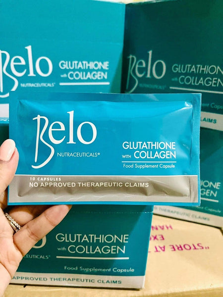 Belo Glutathione with collagen 2packs -10capsules/pk