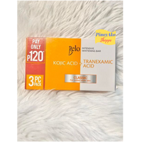 Belo Intensive Whitening bar Kojic Acid+Tranexamic soap 65g x 3bars